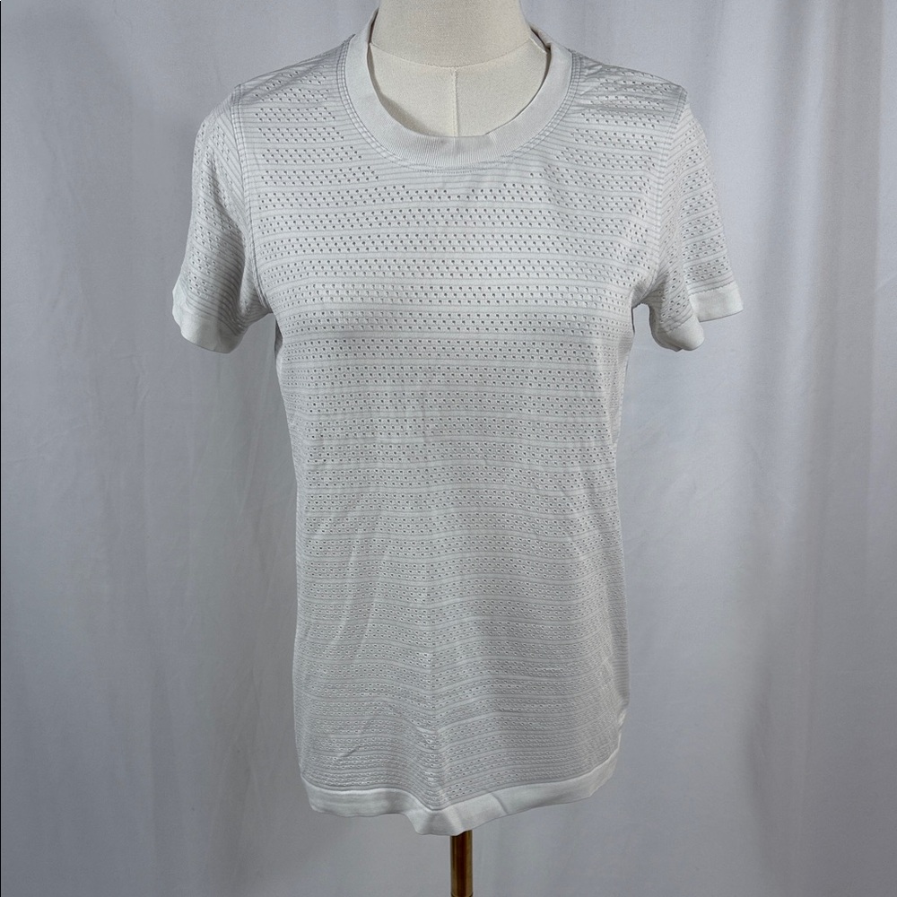 lululemon athletica White Short Sleeve Top